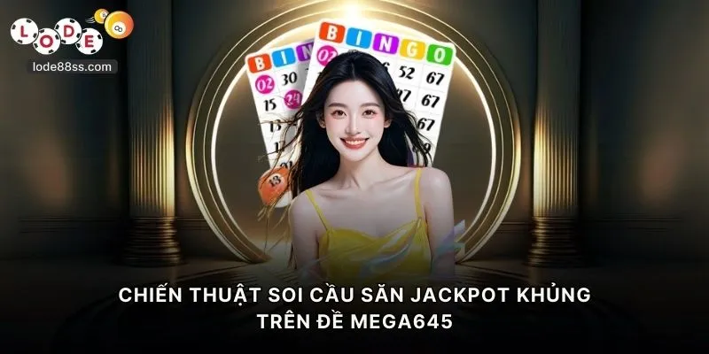 Chiến thuật soi cầu săn Jackpot khủng trên đề Mega645