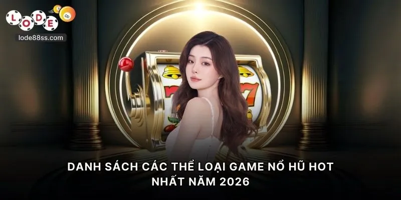Danh sách các thể loại game nổ hũ HOT nhất năm 2026