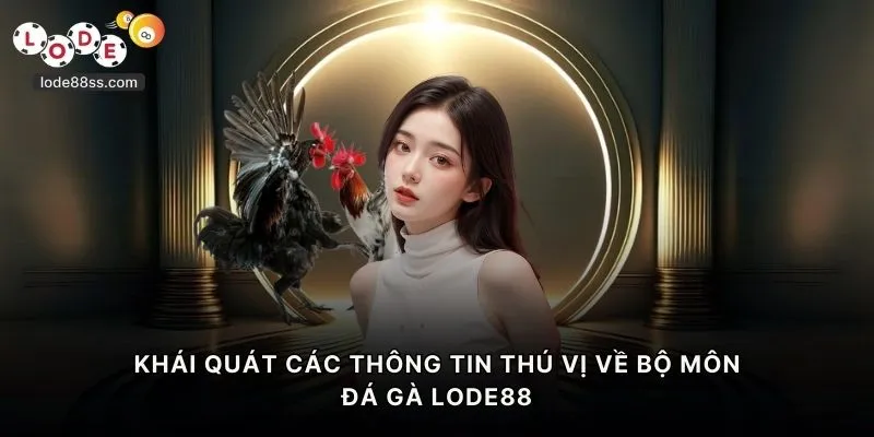 Khái quát các thông tin thú vị về bộ môn đá gà LODE88